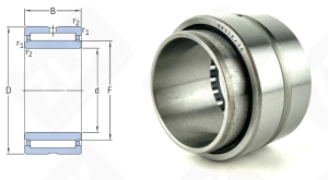 Подшипник NKI38/30 радиальный игольчатый 38-53-30 мм