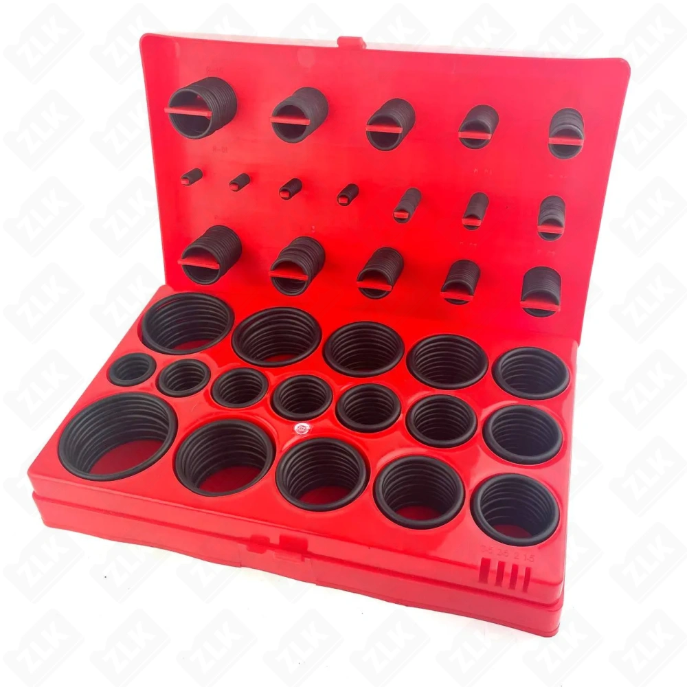 Набор колец резиновых NBR70 Дюйм. (№8В) 407шт