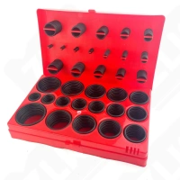 Набор колец резиновых NBR70 Дюйм. (№8В) 407шт