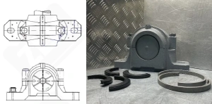 Разъемный корпус SNV150FL 70-189-140-320 мм
