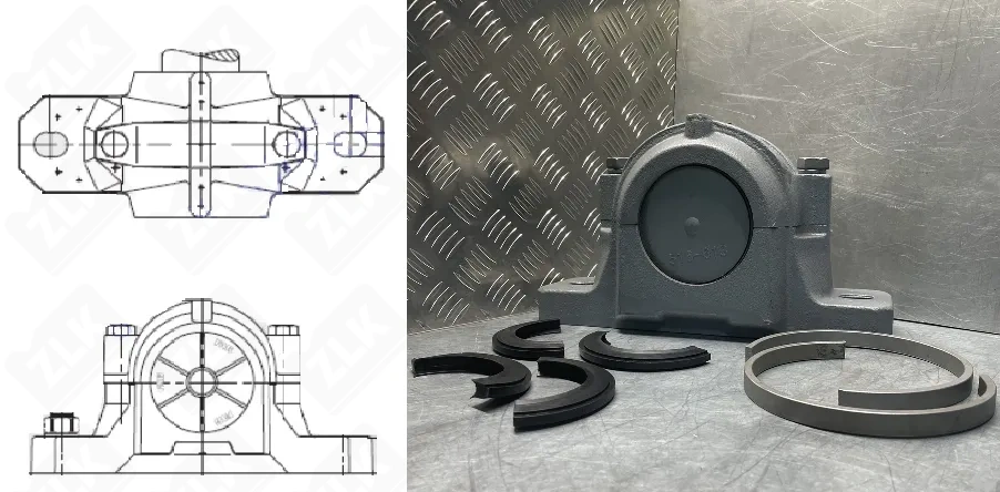 Разъемный корпус SNV150FL ZLK