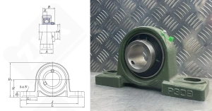 Подшипниковый узел 480309UCP (UCP309)