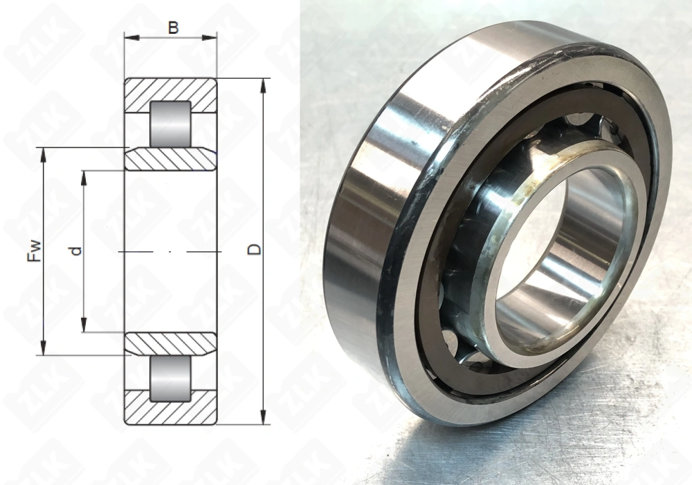 32310 Е (NU310ECPC3) SKF
