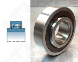 Подшипник JWB3001 (35BCD08) радиальный шариковый 35-80-21/28 мм