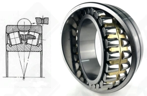 Подшипник 3003138 Н (30) (23038АСMBW33С3) радиальный роликовый самоустанавливающийся 190-290-75 мм