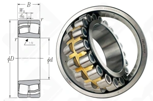 Подшипник 113530 Н (22230KMW33) радиальный роликовый самоустанавливающийся 150-270-73 мм