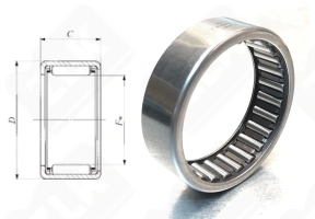 Подшипник TA2225 радиальный игольчатый 22-29-25 мм