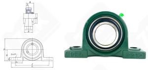 Подшипниковый узел 480212UCP (UCP212)