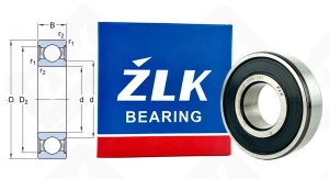 Подшипник 180203 (70) (62032RSC3) радиальный шариковый 17-40-12 мм