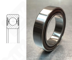 Подшипник JAB2020 (35BD5212) радиальный шариковый 35-52-12 мм
