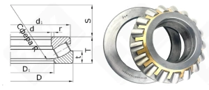 Подшипник 9039428 Л (29428М) упорный роликовый самоустанавливающийся 140-280-85 мм