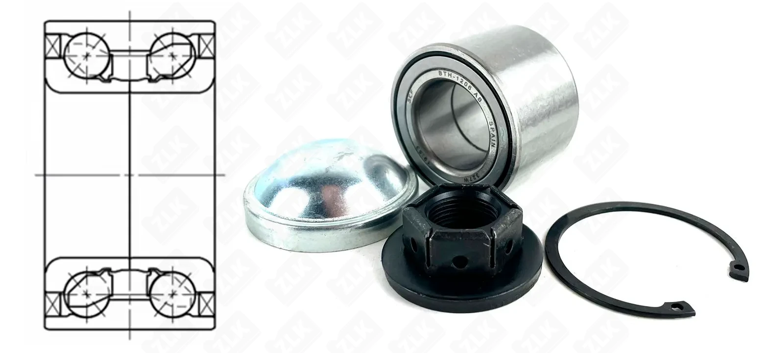 Подшипник шариковый (VKBA6515) 29×53×37 мм SKF оригинал