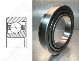 Подшипник 926722 Д радиально-упорный шариковый 110-175-30 мм