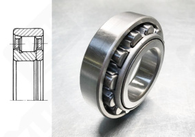 Подшипник 12507 (NF2207) радиальный роликовый 35-72-23 мм