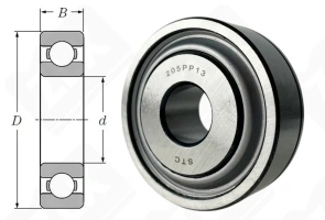 Подшипник 205PP13 радиально-упорный шариковый 16-53.086-19.4 мм