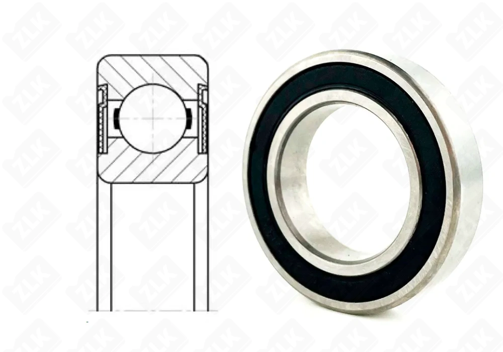 1000905 2RS (619052RS,69052RS)