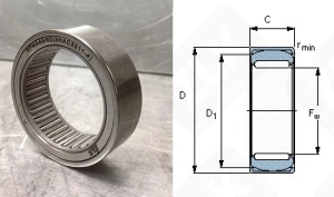 Подшипник RPNA 45/62 (3HAC3311-4) радиальный роликовый 45-62-20 мм