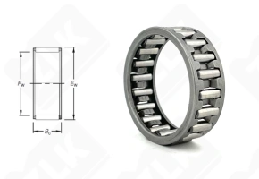 Подшипник K30x37x16 радиальный игольчатый 30-37-16 мм