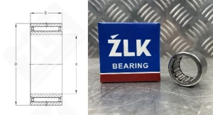 Подшипник игольчатый TA2020Z (TA2020Z) 20×27×20 мм