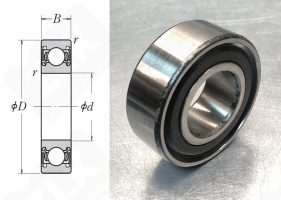 Подшипник 60902 радиальный шариковый 16-35-11 мм