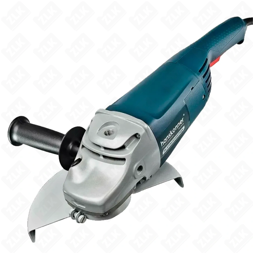 УШМ PLATINUM, 230мм, 2200Вт, плавн пуск Hanskonner