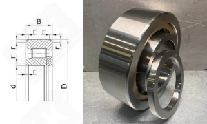 Подшипник 232824 (WJP120X240PM,312708,42724QT,152724) радиальный роликовый 120-240-80 мм