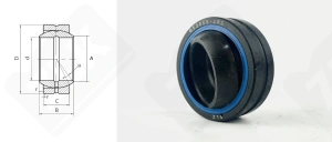 Подшипник ШСП20 (GE20ES2RS) шарнирный 20-35-12/16 мм