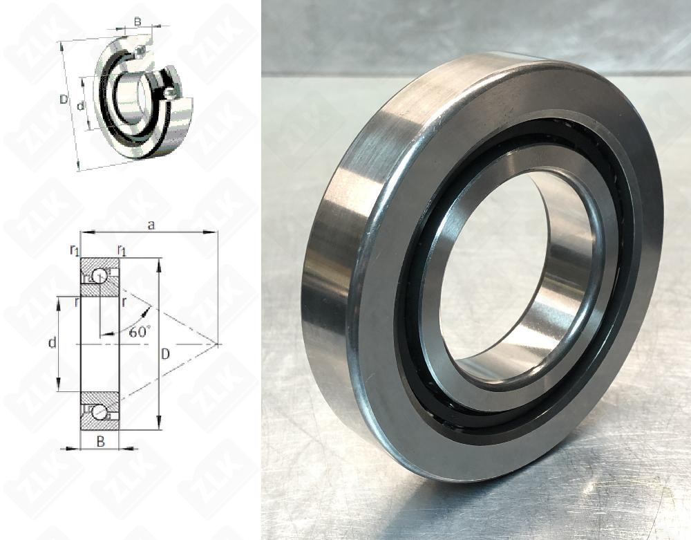 BSB035072 (шпиндельный подшипник) NSK
