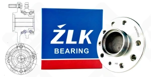 Подшипниковый ступичный узел VKBA3653 (BR930509 713644330 713644330 R153.49) радиально-упорный шариковый 31-140-115 мм