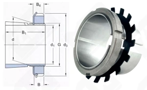 Втулка закрепительная H313 SDR 60-65-50 мм