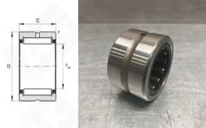 Подшипник NKS20 радиальный игольчатый 20-32-20 мм