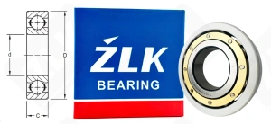 Подшипник 324Л (70) (6324MC3VL024) радиальный шариковый токоизолированный 120-260-55 мм