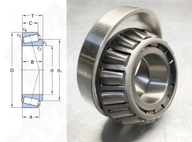 Подшипник 27308 (31308) радиально-упорный роликовый конический 40-90-25,25 мм