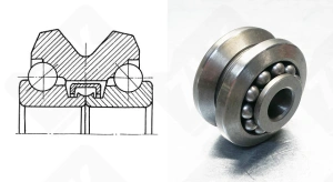 Подшипник 676701Х радиально-упорный шариковый 12-42.945-31/22 мм
