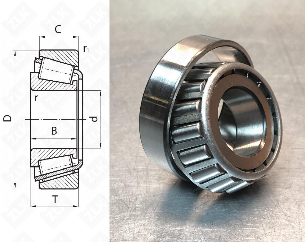 Подшипник роликовый  (15578/15520) 25.4×57.15×17.462 мм SKF оригинал