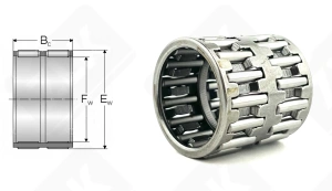 Подшипник K24x30x31 радиальный игольчатый 24-30-31 мм
