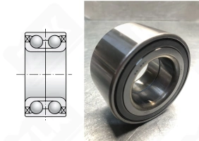 Подшипник 45BWD10ACA86ZA радиально-упорный шариковый 45-84-45 мм
