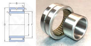 Подшипник 4074903 (NA4903) радиальный игольчатый 17-30-13 мм