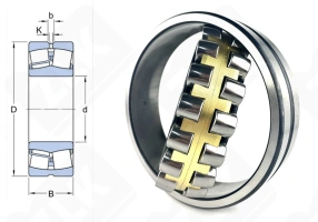 Подшипник 3518 НШ (22218CAW33,22218MBW33) радиальный роликовый самоустанавливающийся 90-160-40 мм