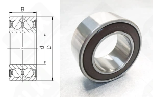 Подшипник 32BD45A1T12DD радиально-упорный шариковый 32-55-23 мм