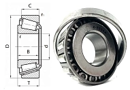 Подшипник роликовый 7204 (30204) 20×47×15.25 мм Neutral