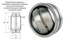 Подшипник шарнирный ШСП40К (GE40ES) 40×62×28 мм Россия