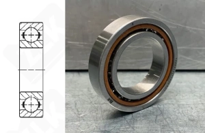 Подшипник 1046905 (71905ACDGAP4) радиально-упорный шариковый 25-42-9 мм
