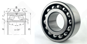 Подшипник 3056316 (5039101) радиальный шариковый 80-170-68.3 мм