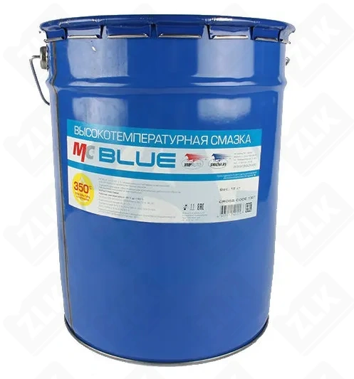 Смазка высокотемпературная МС1510 BLUE ВМПАВТО -40°C+180°C 18кг (ведро) универсальная