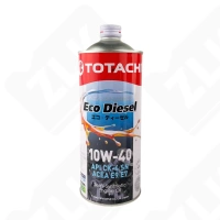 Масло моторное 10W-40 полусинтетическое 1л дизель TOTACHI Eco CK-4/SN