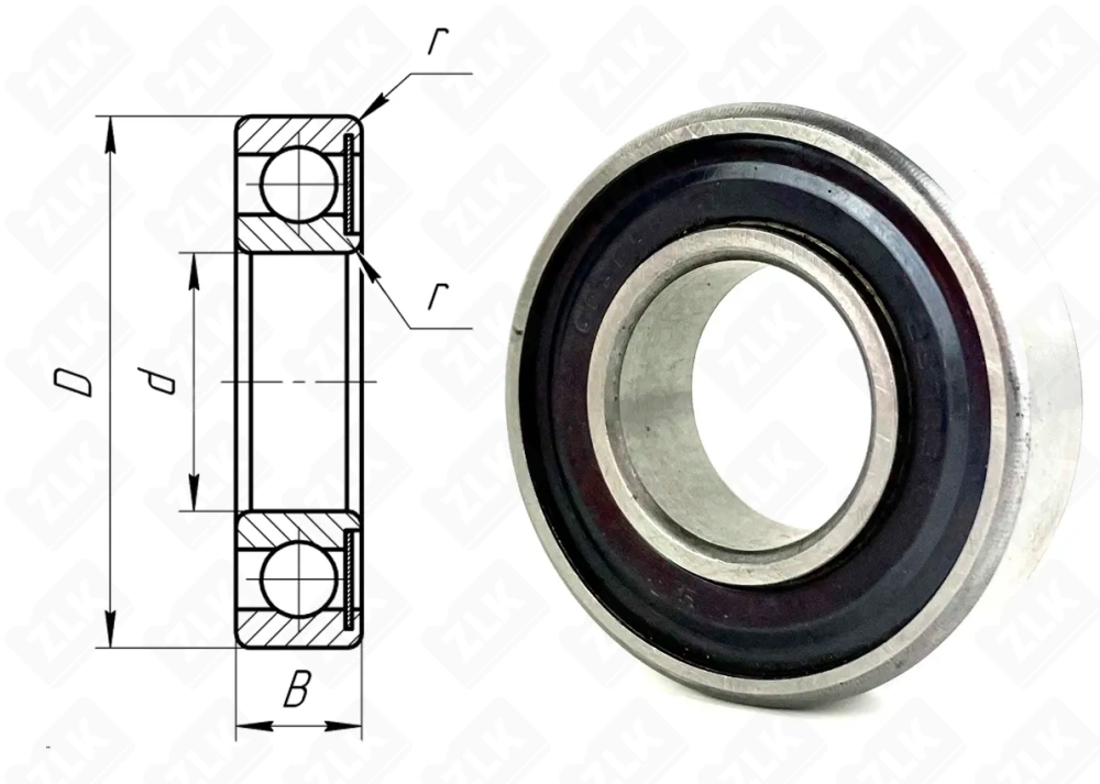 60205 (6205Z) Россия