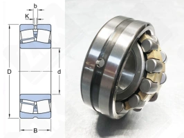 Подшипник 3506 H (22206CAW33,22206 MBW33) радиальный роликовый самоустанавливающийся 30-62-20 мм