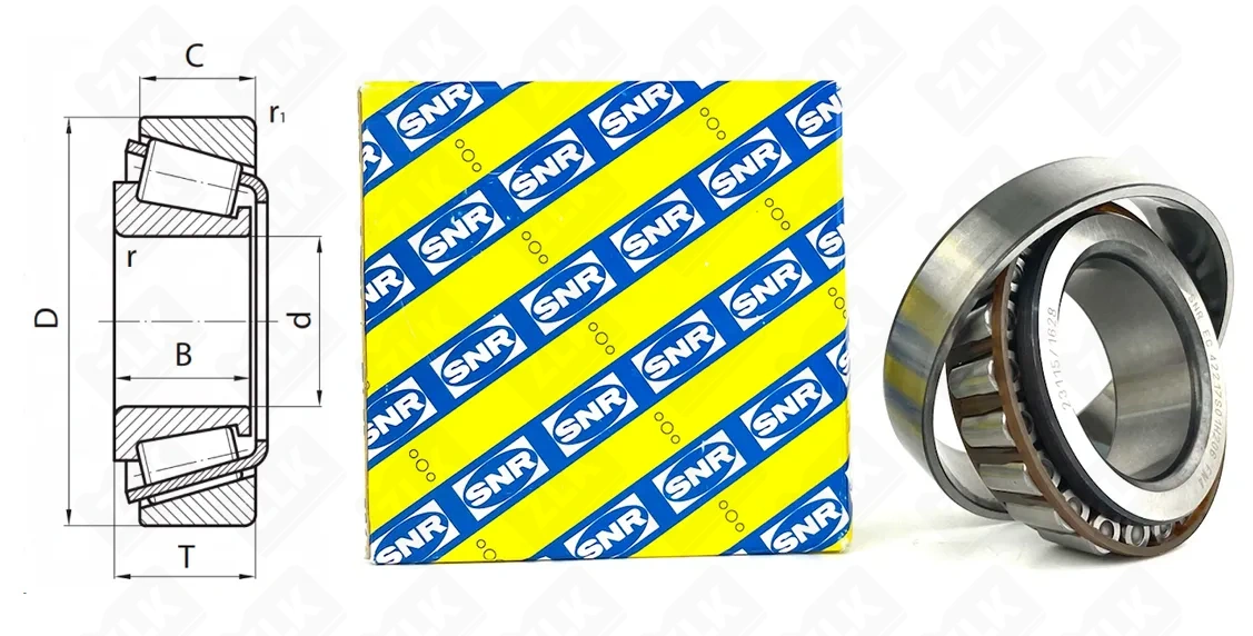 Подшипник роликовый  (EC42217S01H206) ××21.5 мм SNR