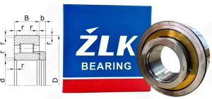 Подшипник 52624ЛM (20) (NU2324ECMC3+HJ2324) радиальный роликовый 120-260-88 мм